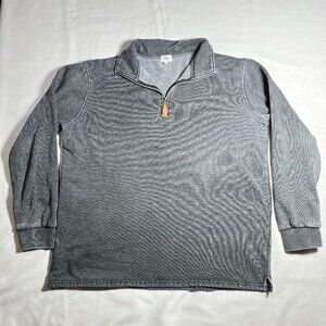 Women’s Pulse Boutique Gray 1/4 Zip Pullover Size 1XL Long Sleeve Top Shirt